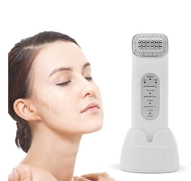 Portable Mini Infrared Thermage RF Skin Tightening Facial Contouring At Home Device