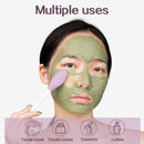Double Head Silicone Facial Mask Brush Facial Massage Cleaning Brushs DIY Mud Film Scraper Facial Care Tool For Skincare Cosmetic Tools