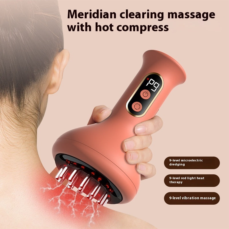 Electric Meridian Brush Massager Beauty Salon Scraping