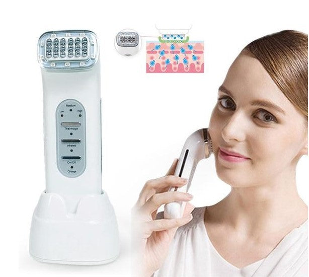 Portable Mini Infrared Thermage RF Skin Tightening Facial Contouring At Home Device