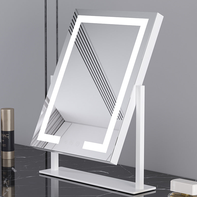 Desktop LED Light Makeup Mirror