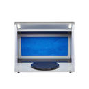 Airbrush Spray Booth, Portable Hobby Airbrush Paint Spray Booth Kit With 4 LED Light, Powerful Dual Exhaust Fans, Turntable And 6 Ft Extension Hose, For Painting Models, Arts, Crafts, Cakes